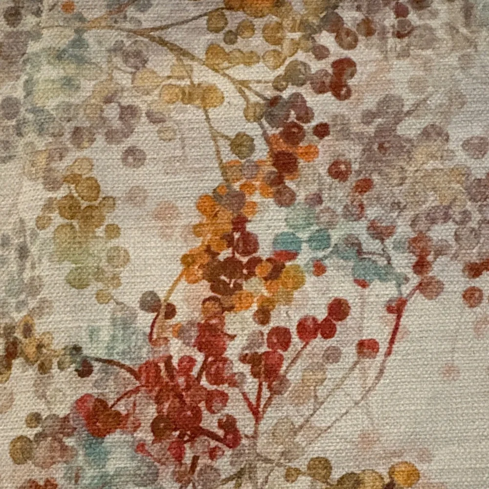 Floral Patterned Square Pillow Cover Fits 16” pillow